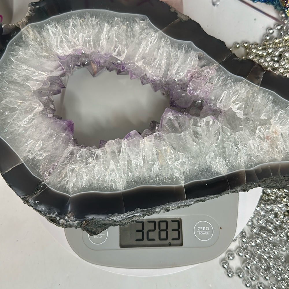 Agate & Amethyst “Mirror Mirror” Sugar Portal - AGMIRPORTL-001 - Picture 11 of 12